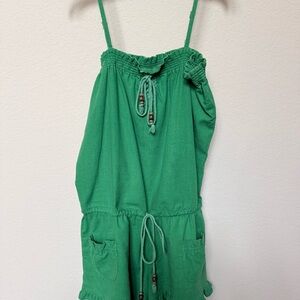 Hot & Delicious Green Kids Romper